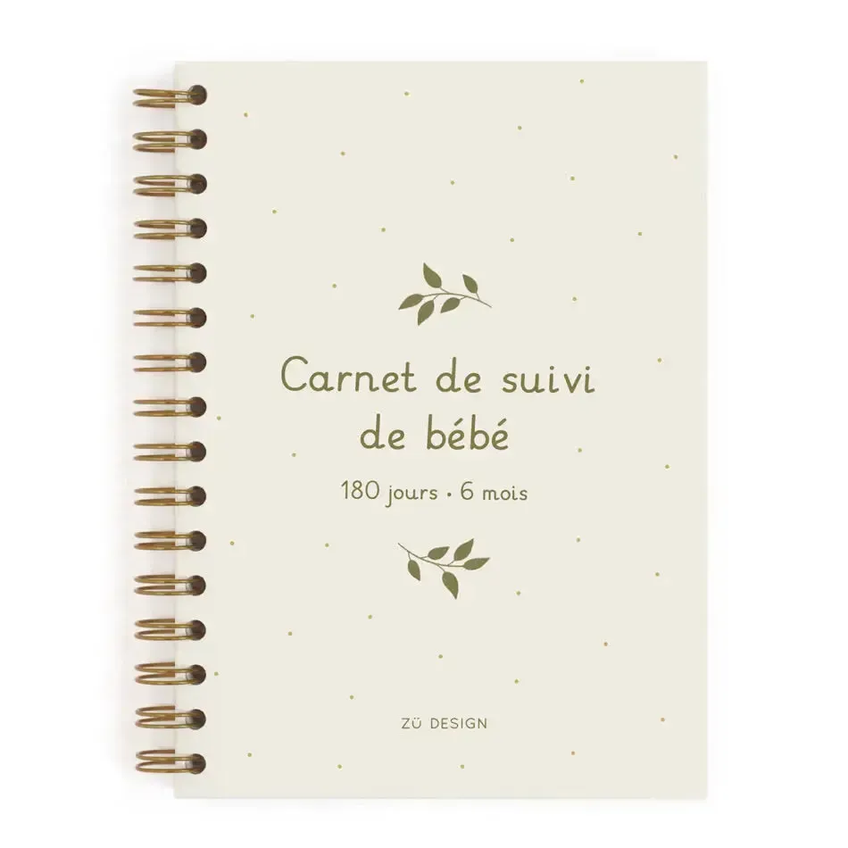 Zü carnet suivi premiers jours 0-6 mois souvenir