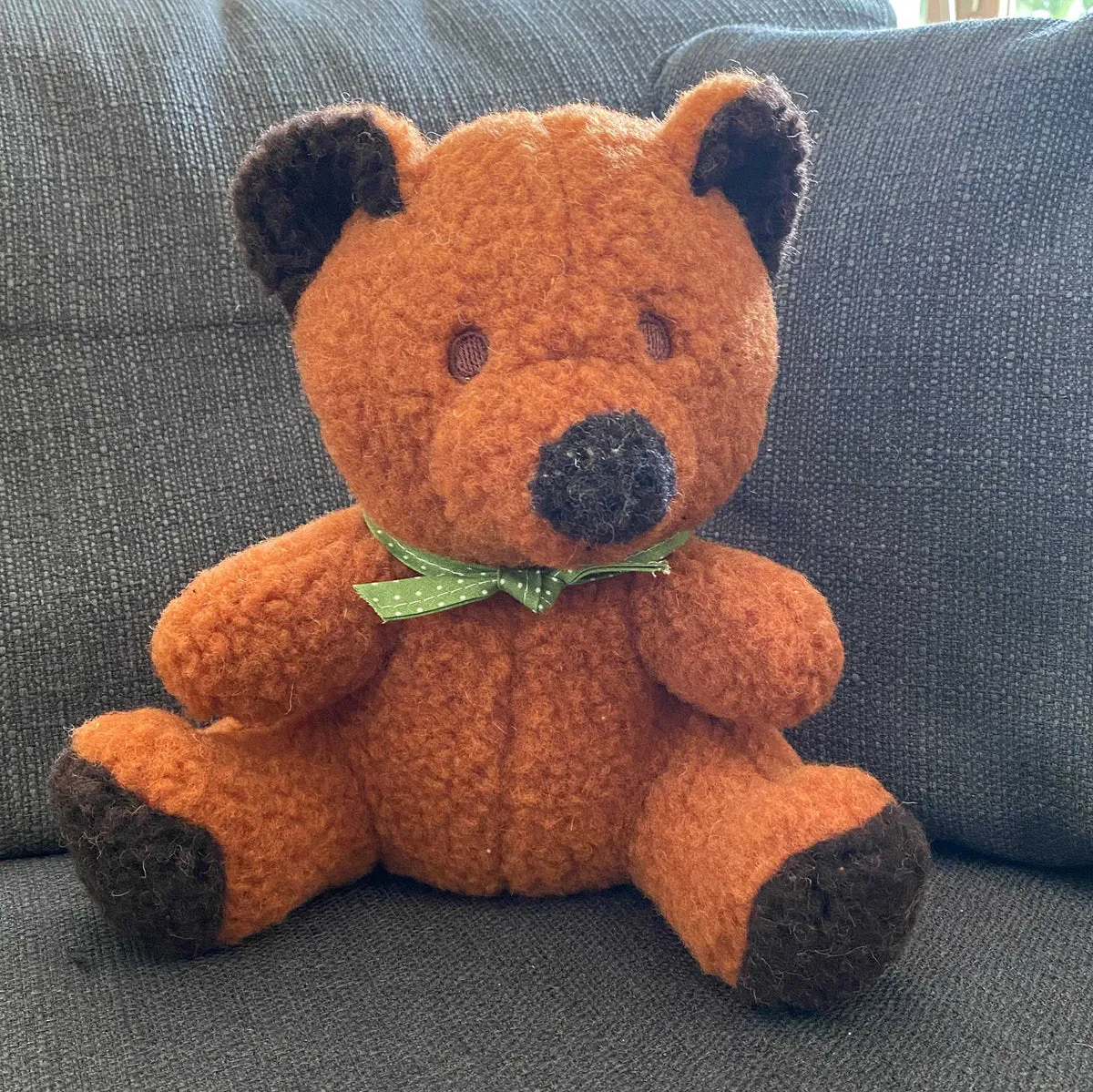 Sassoupi Nounours laine vierge marron