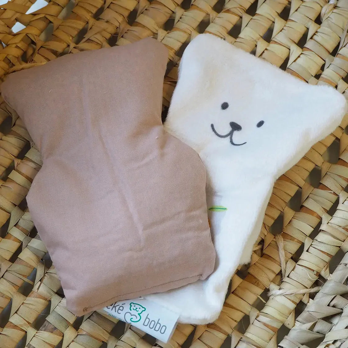 Béké-Bobo Ourson bouillotte sèche céréales bio
