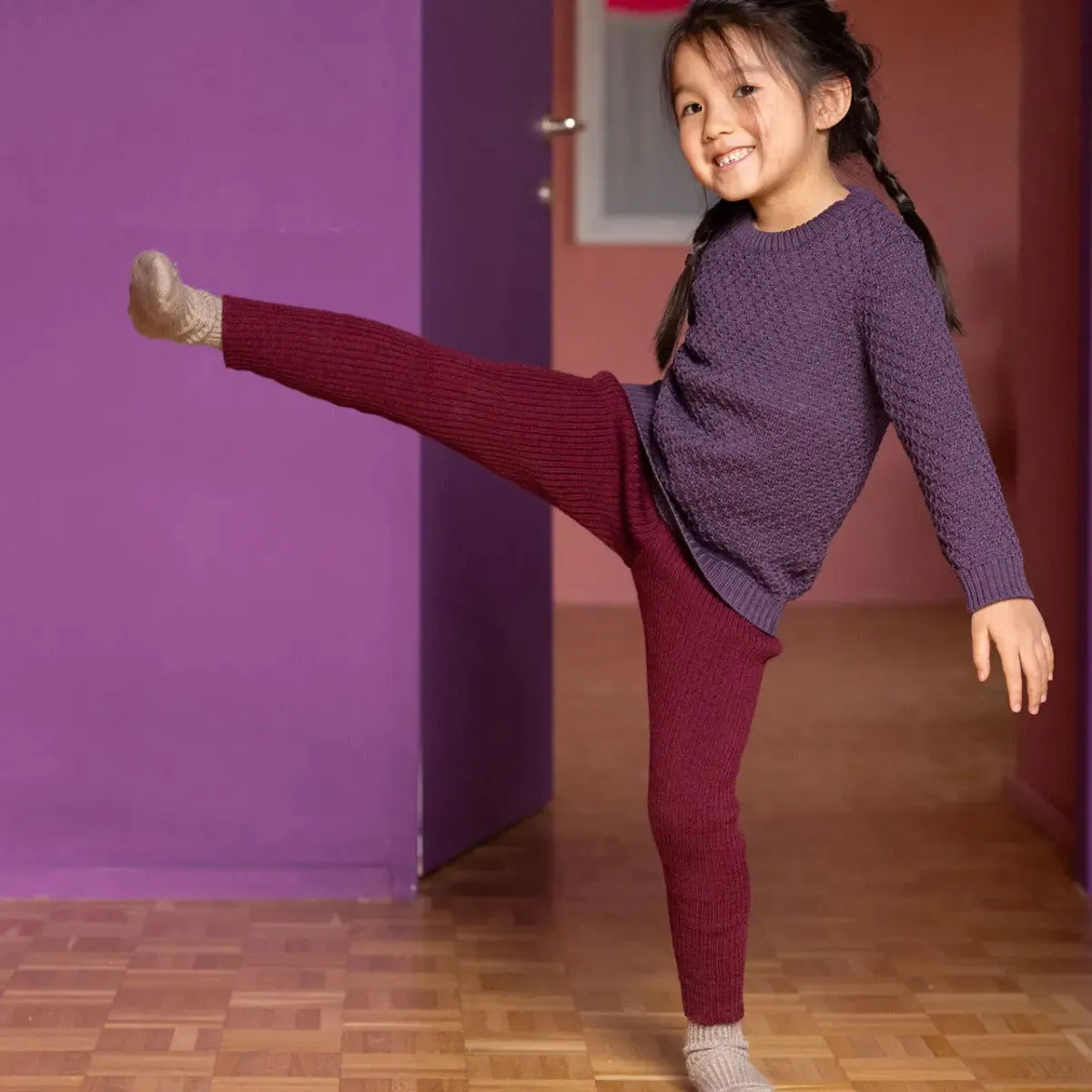 Disana legging bébé laine mérinos