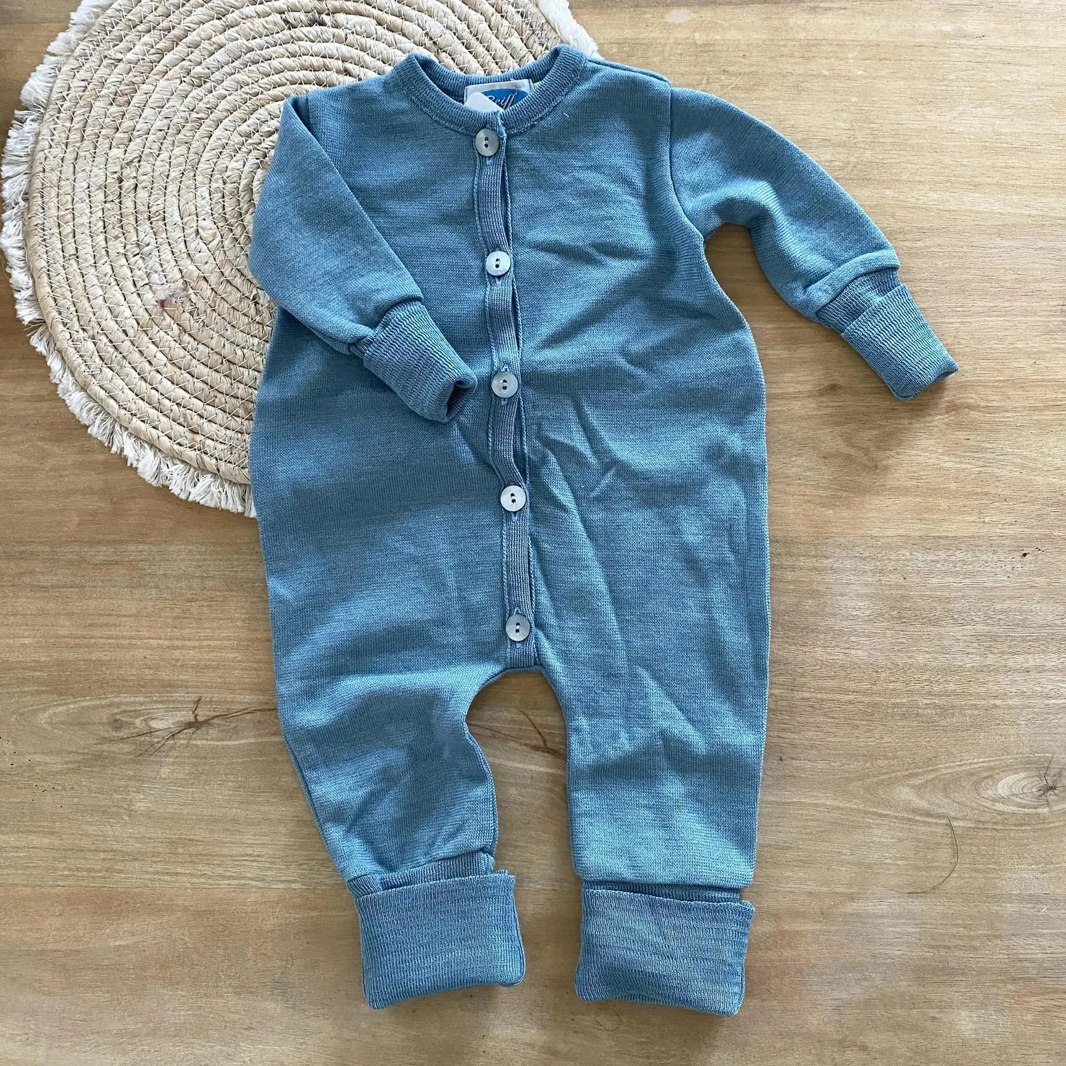 Reiff pyjama bébé éponge laine et soie thermorégulateur