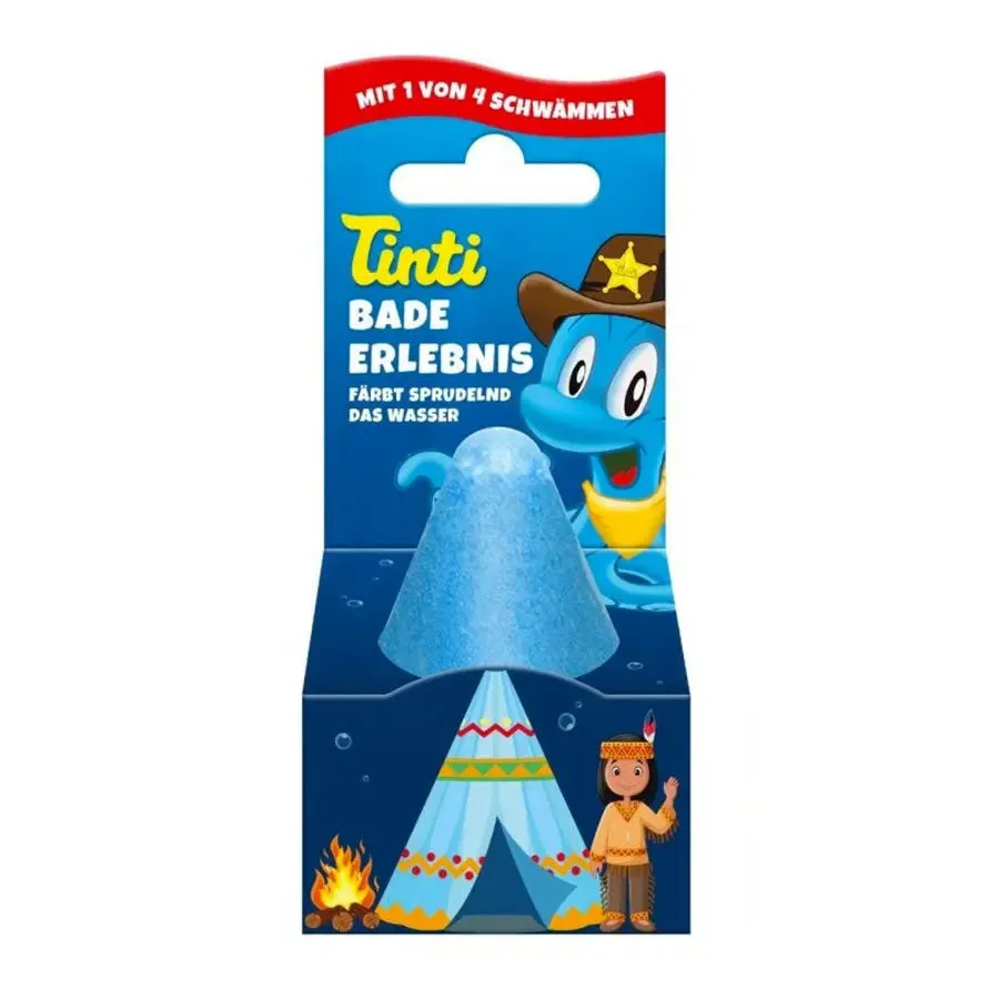 Tinti cône bain surprise enfant à l'unité couleur eau