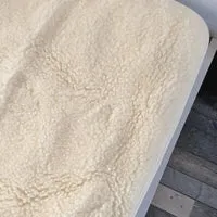 Sassoupi surmatelas fin laine vierge naturel