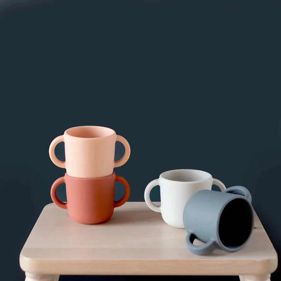 Ekobo 2 tasses à anses en silicone