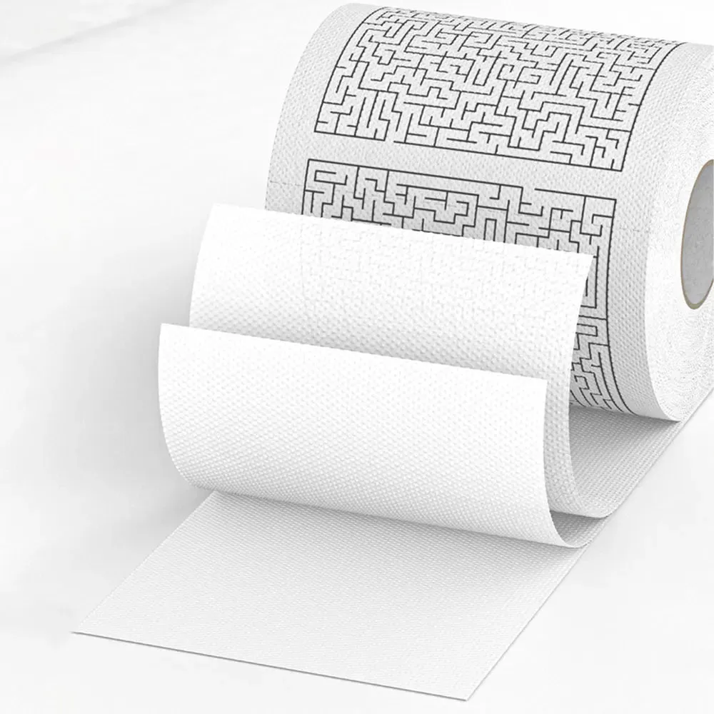 Addy Depot papier toilette labyrinthe imprimé