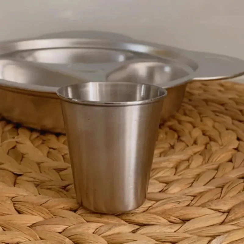 Joli Monde mini timbale bébé en inox 18/8, 75 ml