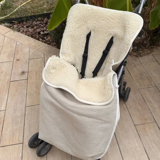 Lil Inappy Sassoupi chancelière laine vierge 85x40 cm