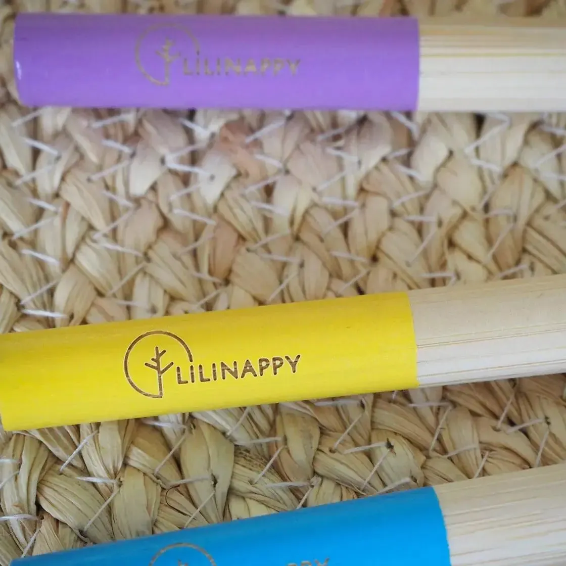 LiliNappy brosse à dents en bambou adultes