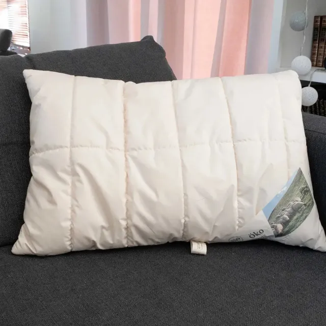Lil Inappy Sassoupi oreiller laine coton bio 40x60 cm ferme